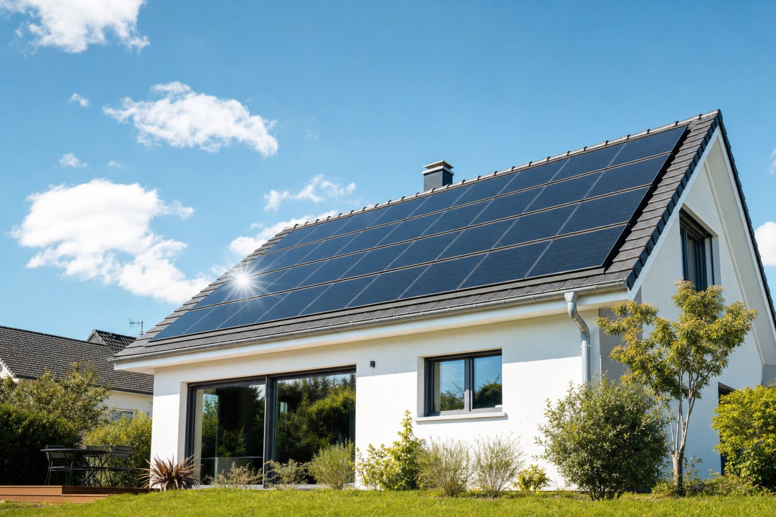 Panneaux photovoltaïques — Home Invest